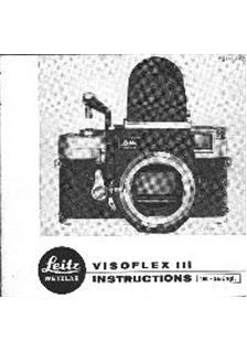 Leica Reflex Housings manual. Camera Instructions.